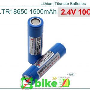 Аккумулятор LTO Литий Титанат 1500mAh 2,4V 18650