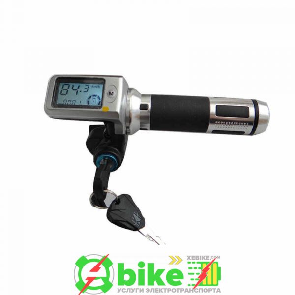 Акселератор ручка газа Спидометр Индикатор для электрического велосипеда