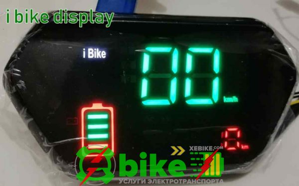 Цифровой Спидометр,iBike,48v,60v,72v,индикатор заряда,электрический велосипед,скутер,трехколесный велосипед,Elecitric мотоцикл