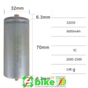 Литий-Железо-Фосфатный Аккумулятор Waterma 32700 3,2V 6500mAh