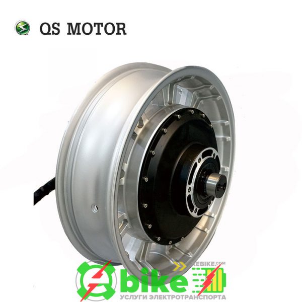 QSmotor Электромотор для мотоциклов размер 17'*3,5' 4,5' 6' напряжения 48-144V мощность 2-14kWt