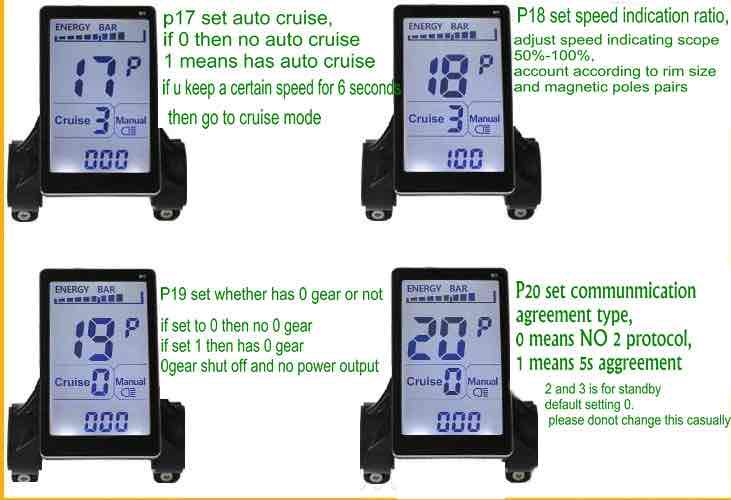 Настройка дисплея электровелосипеда м5