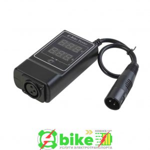 Цифровой дисплей-тестер зарядного устройства E-Bike для текущего напряжения и емкости аккумулятора