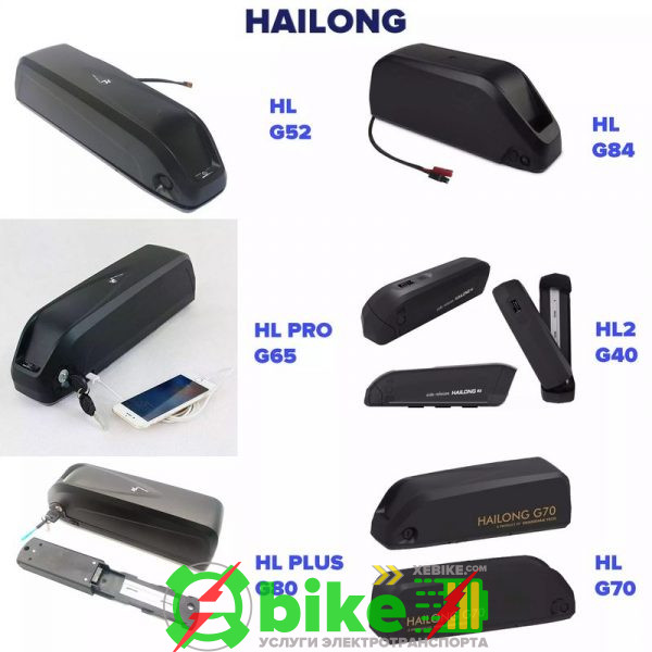 Аккумуляторы,Электрического Велосипеда,Hailong,корпус,24v,36v,52v,60v,64v,72v