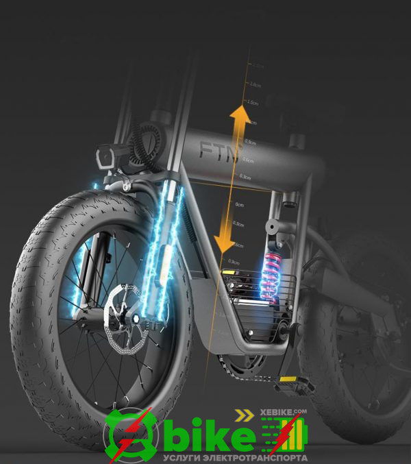 Электрический,Велосипед,fatbike,фэтбайк,ebike,48V,400W,20",20 дюймов,10Ah,15Ah,20Ah,FTN,EABS,бесщеточный,мотор-колесо,DH
